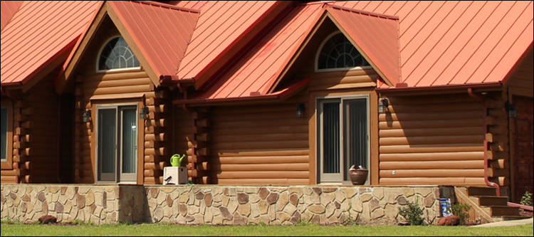Log Home Sealing in James City County, Virginia