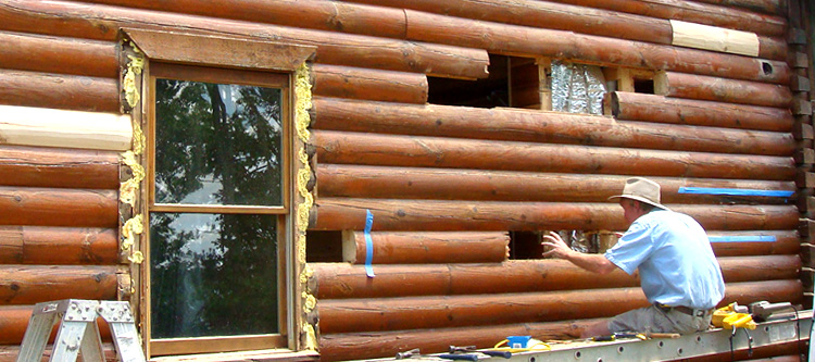 Log Home Repair Norge, Virginia